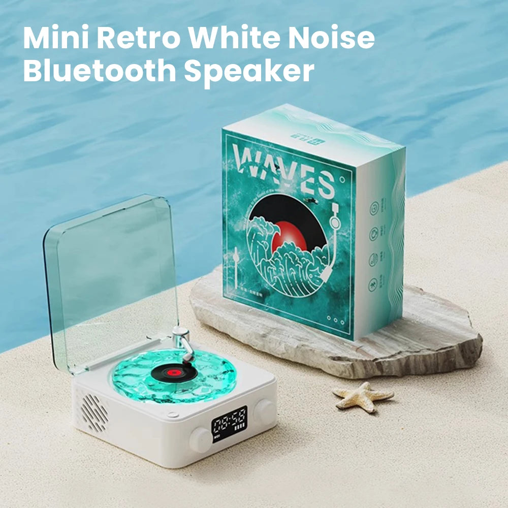 The Waves Vinyl Player Bluetooth Speaker