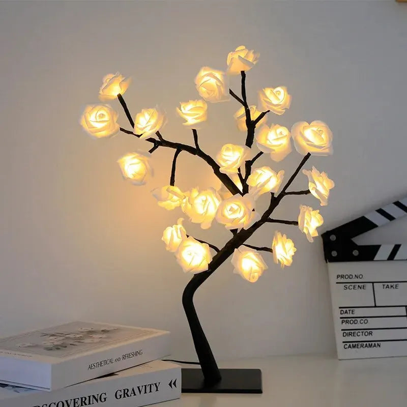 LED Rose Tree Lamp