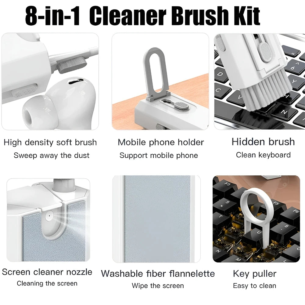 8 In 1 Keyboard Cleaning Kit For Electric Devices