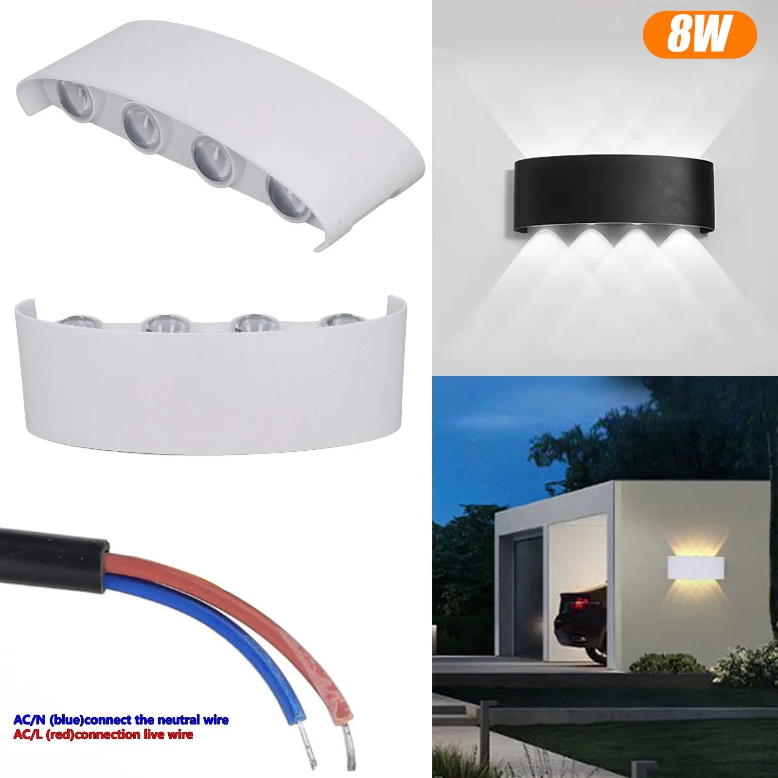 Led Wall Light Outdoor/Indoor